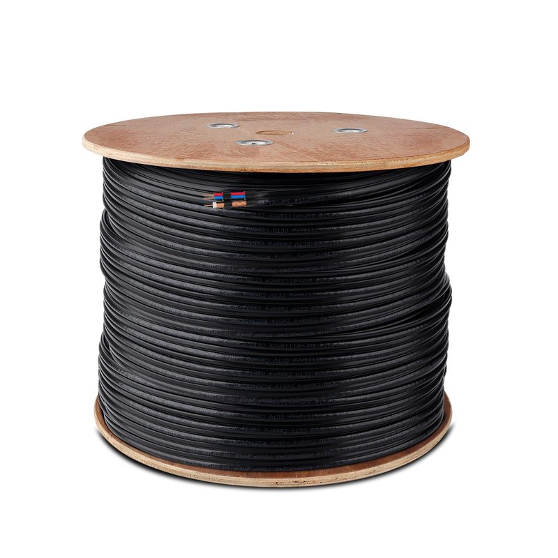 Rg59 Coaxial 2c Power Cable RG6 CCTV CATV Copper Cable RG58 RG6 CCS COPPER 90M 100M 300M