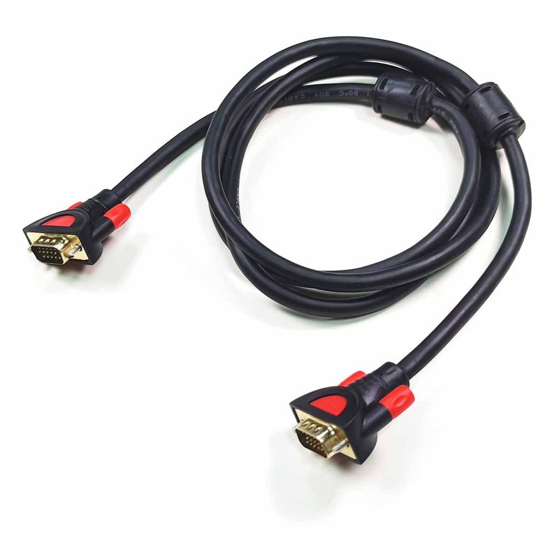 Male to Male 1.5-30 meter VGA Cable 3+5/3+4/3+6/3+9 for Monitor/Projetor