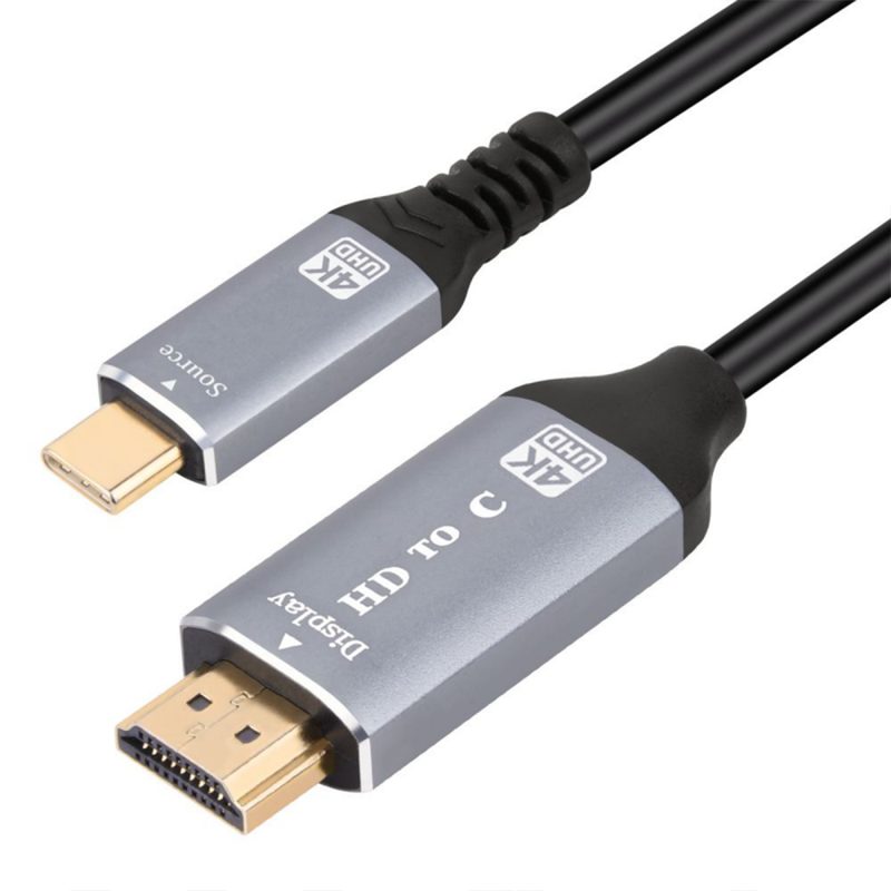 USB Type-C to 8K for HDMI 2.1 Adapter with Audio Video Cable 5mm Outer Diameter  for iPad Camera Monitor Projector Car